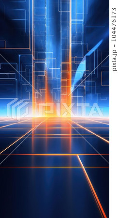 Technological background, empty space, mock-up Technological background, empty space, mock-up 104476173
