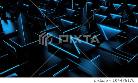 Abstract dark blue background with luminous elements Abstract dark blue background with luminous elements 104476176