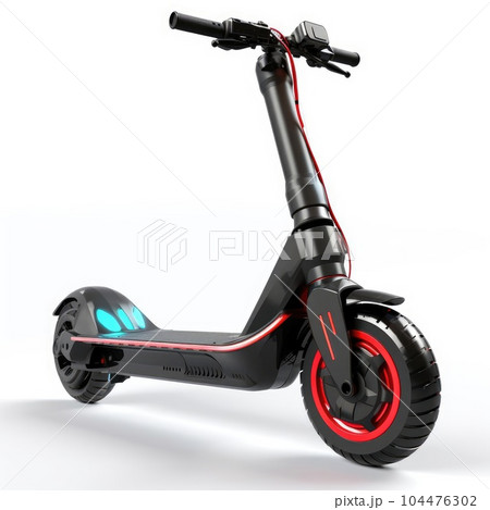 The electric scooter of the future The electric scooter of the future 104476302