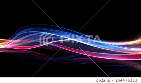 Background of bright luminous lines Background of bright luminous lines 104476313
