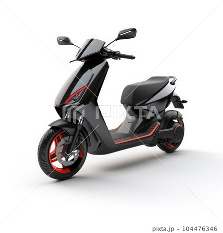 The electric scooter of the future The electric scooter of the future 104476346