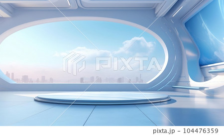 Technological background, empty space, mock-up 104476359