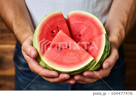 Refreshing Watermelon Delight 104477476