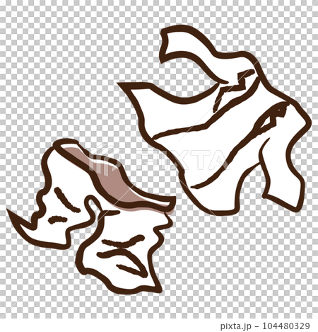 Illustration of clothes taken off Illustration of clothes taken off 104480329