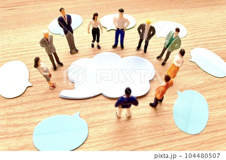 感想や意見・口コミやコメントを話し合う 104480507