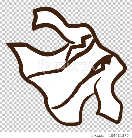 脱いだジャケットのイラスト 104481376