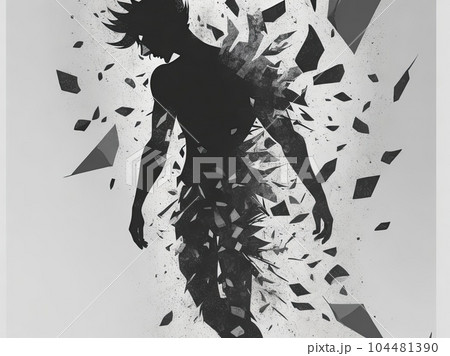 illustration of mental illness illustration of mental illness 104481390
