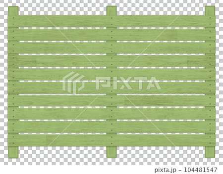 木製綠色花園圍欄 木製綠色花園圍欄 104481547