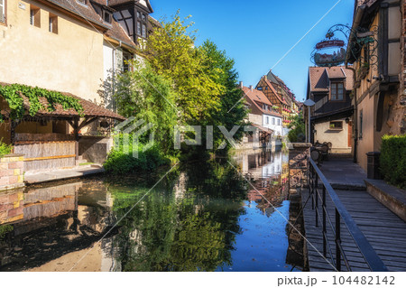 Colmar little venice canal 104482142