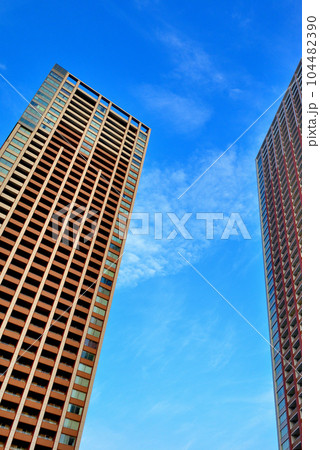 芝浦アイランドの超高層ビル群の風景 芝浦アイランドの超高層ビル群の風景 104482390