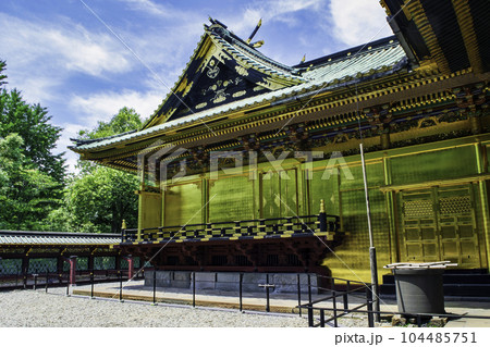 上野公園　上野東照宮　金色殿　国指定重要文化財 104485751