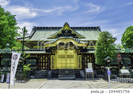 上野公園　上野東照宮　金色殿　唐門　国指定重要文化財 104485756