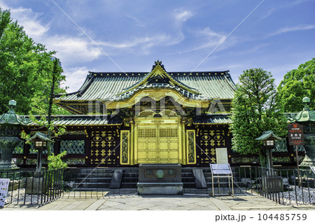 上野公園　上野東照宮　金色殿　唐門　国指定重要文化財 104485759