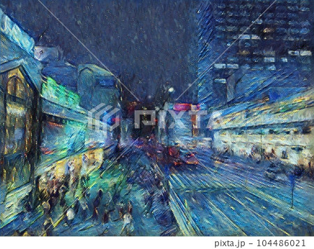 夜の新宿 夜の新宿 104486021