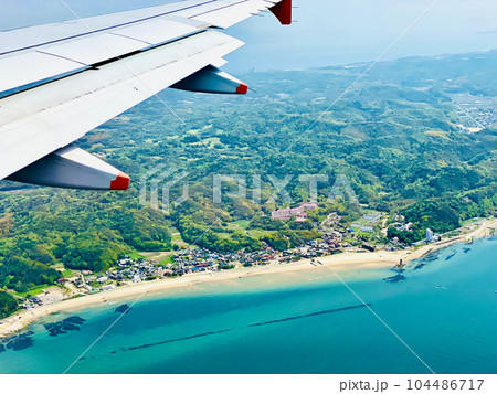 愛知県知多郡　小野浦海水浴場の情景 104486717
