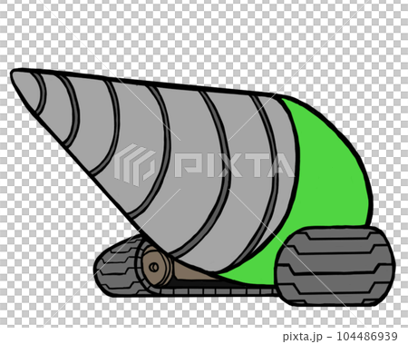 ドリル戦車(緑) 104486939