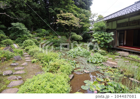 鶴岡市の玉川寺庭園 鶴岡市の玉川寺庭園 104487081