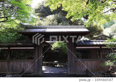 東京都目黒区駒場の旧前田侯爵家本邸 和館の風景 104488587