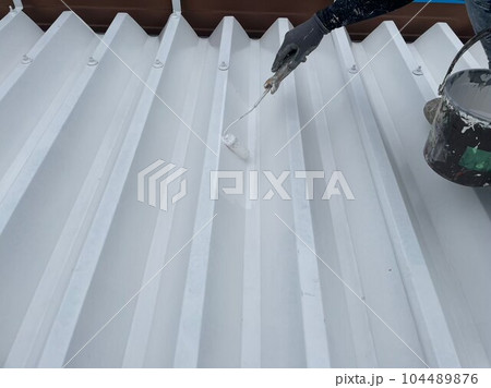 折半屋根塗装工事 104489876