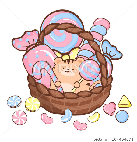 candy gift basket candy gift basket 104494071