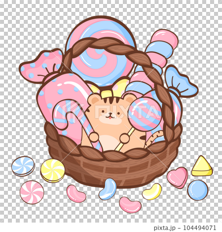 candy gift basket candy gift basket 104494071