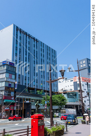 熊本市 路面電車通りから観える風景 「水道町・通町筋風景」(熊本市水道町) 熊本市 路面電車通りから観える風景 「水道町・通町筋風景」(熊本市水道町) 104494148