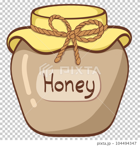 honey jar 104494347