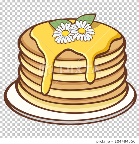Honey Pancakes 104494350