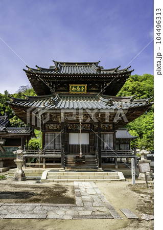 勝山　妙円寺　本堂　岡山県真庭市 104496313