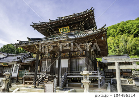 勝山 妙円寺 本堂 岡山県真庭市 勝山 妙円寺 本堂 岡山県真庭市 104496314