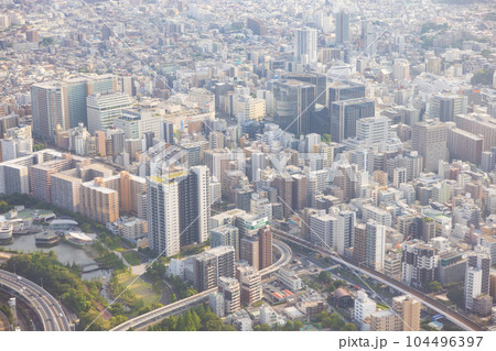 東京空撮鈴ヶ森付近 104496397