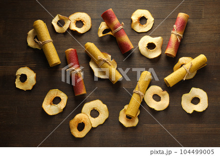 Concept of tasty and sweet food - pastille 104499005