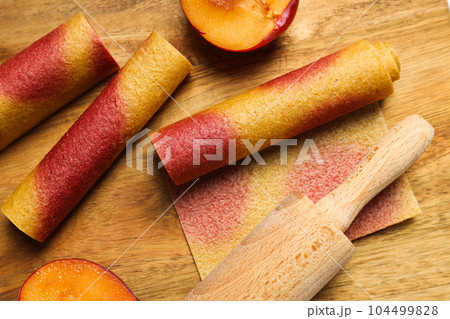 Concept of tasty and sweet food - pastille 104499828