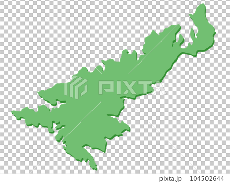 奄美大島の形 奄美大島の形 104502644