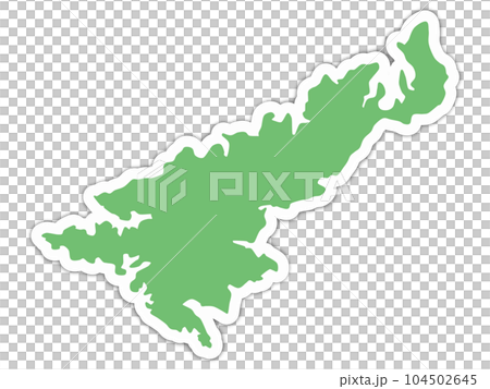 奄美大島の形 104502645