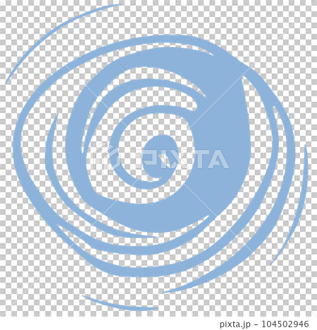 台風のアイコン 104502946