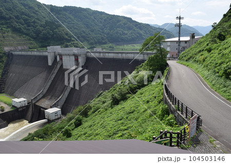 月山ダム(がっさんダム)山形県鶴岡市 月山ダム(がっさんダム)山形県鶴岡市 104503146