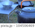 キャンプでのコーヒー 104506469