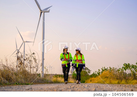 Engineer working with confident. Worker outdoor working. Mega project construction. Engineer working with confident. Worker outdoor working. Mega project construction. 104506569