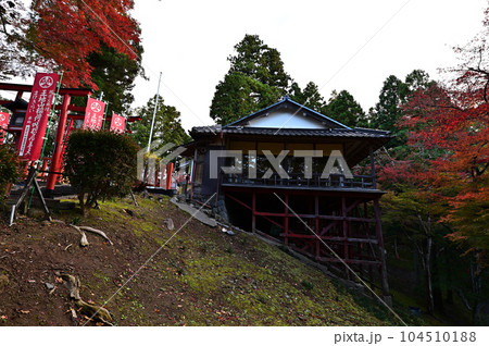 王地山まけきらい稲荷の紅葉 104510188
