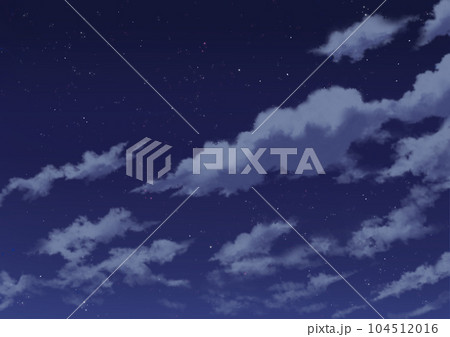 夜空と雲 104512016