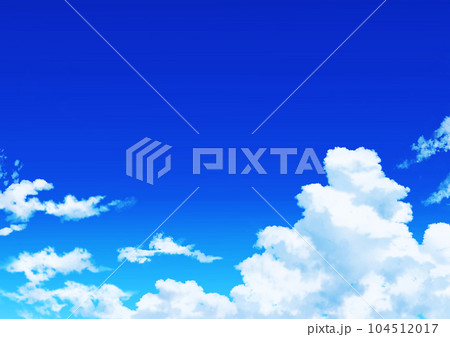 青空と入道雲 104512017