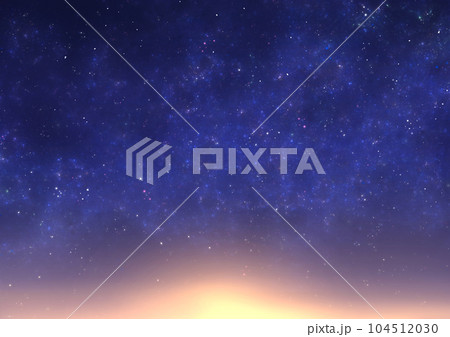 星空とサンセット 104512030