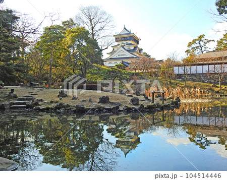北九州市の人気観光スポット小倉城と小倉城庭園 北九州市の人気観光スポット小倉城と小倉城庭園 104514446