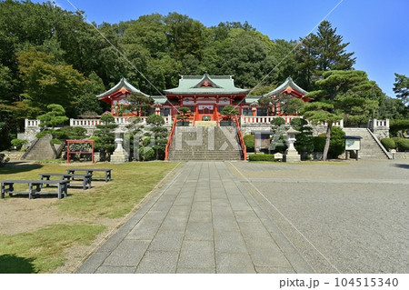 足利織姫神社の社殿 104515340