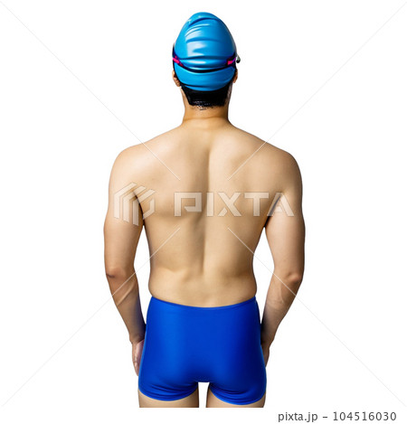 水着人物背中:AI生成 水着人物背中:AI生成 104516030