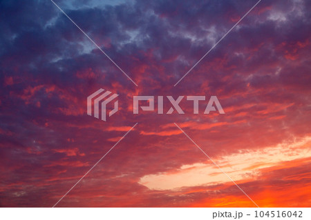 夕焼け空 104516042