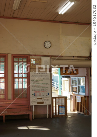 上毛電気鉄道の風景　西桐生駅改札口 104517082