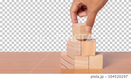 stacking wooden blocks. stacking wooden blocks. 104520297