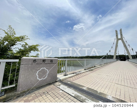 権現堂第3号公園から権現堂堤へ渡る外野橋 権現堂第3号公園から権現堂堤へ渡る外野橋 104520944